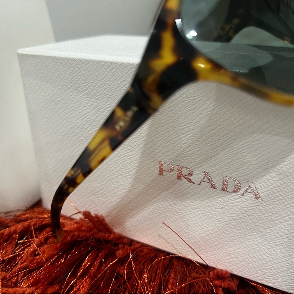 Prada Sunglasses Frames Tartarug (lenses verdeCR) - Picture 4 of 11